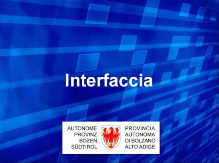 Video: «9 Interfaccia»