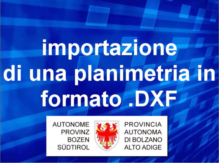 Video: «12 Importazione di una planimetria in formato .dxf»