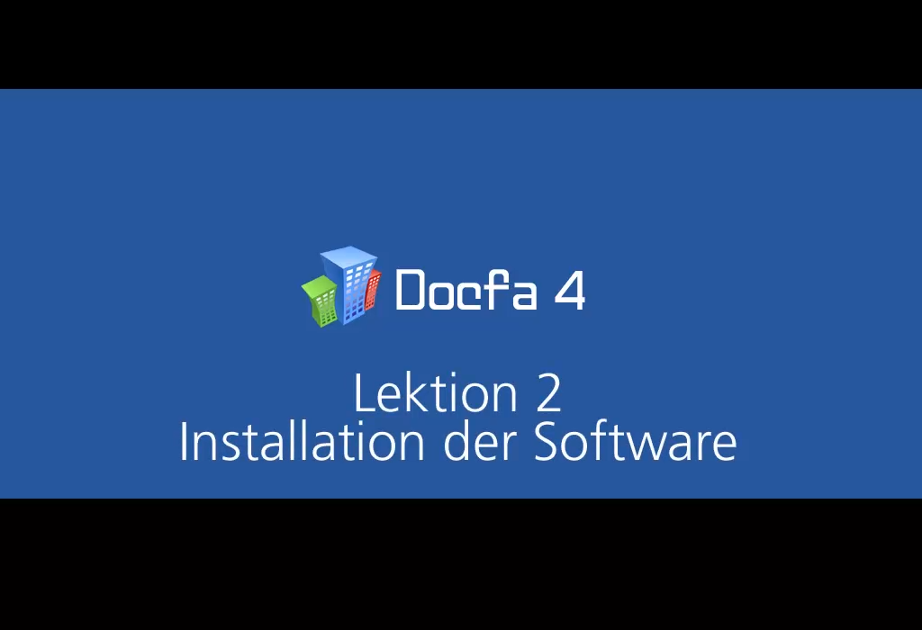 Video: «2 Installation der Software»
