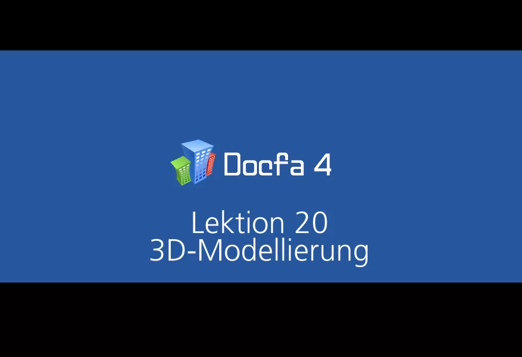 Video: «20 3D Modellierung»