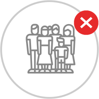 Besuche Familie und Bekannte | Achtung Verbote
