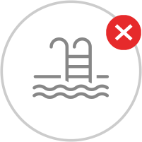 Schwimmbäder, Hallenbäder, Thermalanlagen, Turnhallen | Achtung Verbote