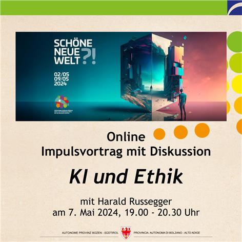 KI und Ethik Onlinevortrag mit Diskussion